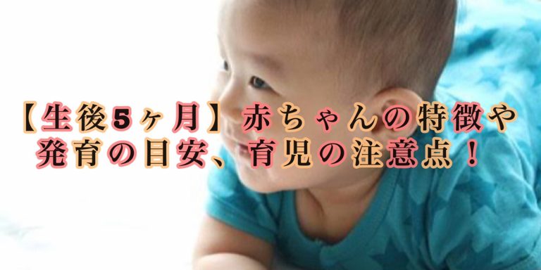 生後5ヶ月 赤ちゃんの特徴や発育の目安 育児の注意点 パパママ Com